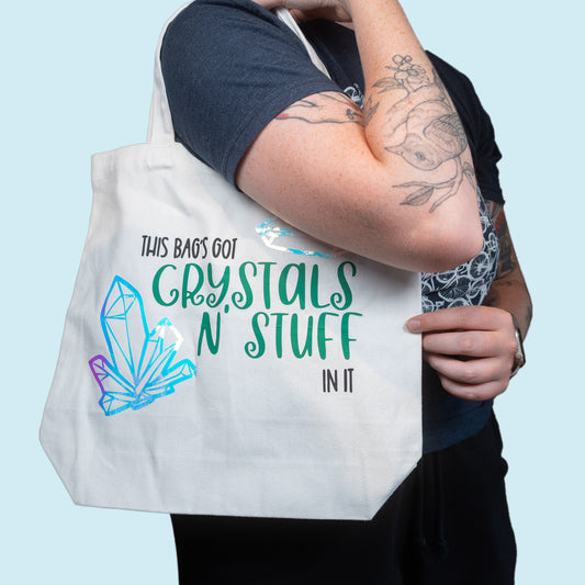 Crystals and Stuff Tote Bag