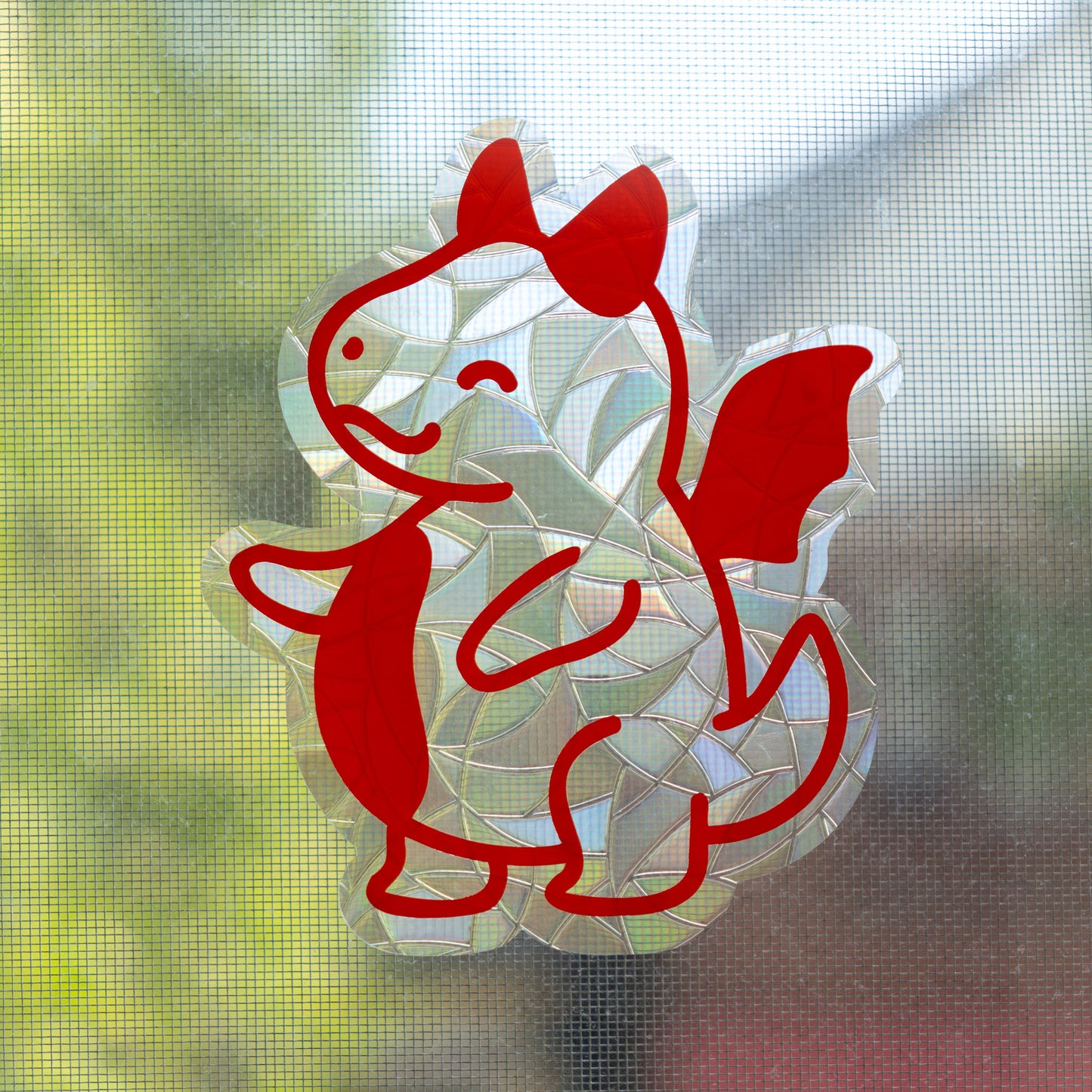 Red Dragon Window Cling