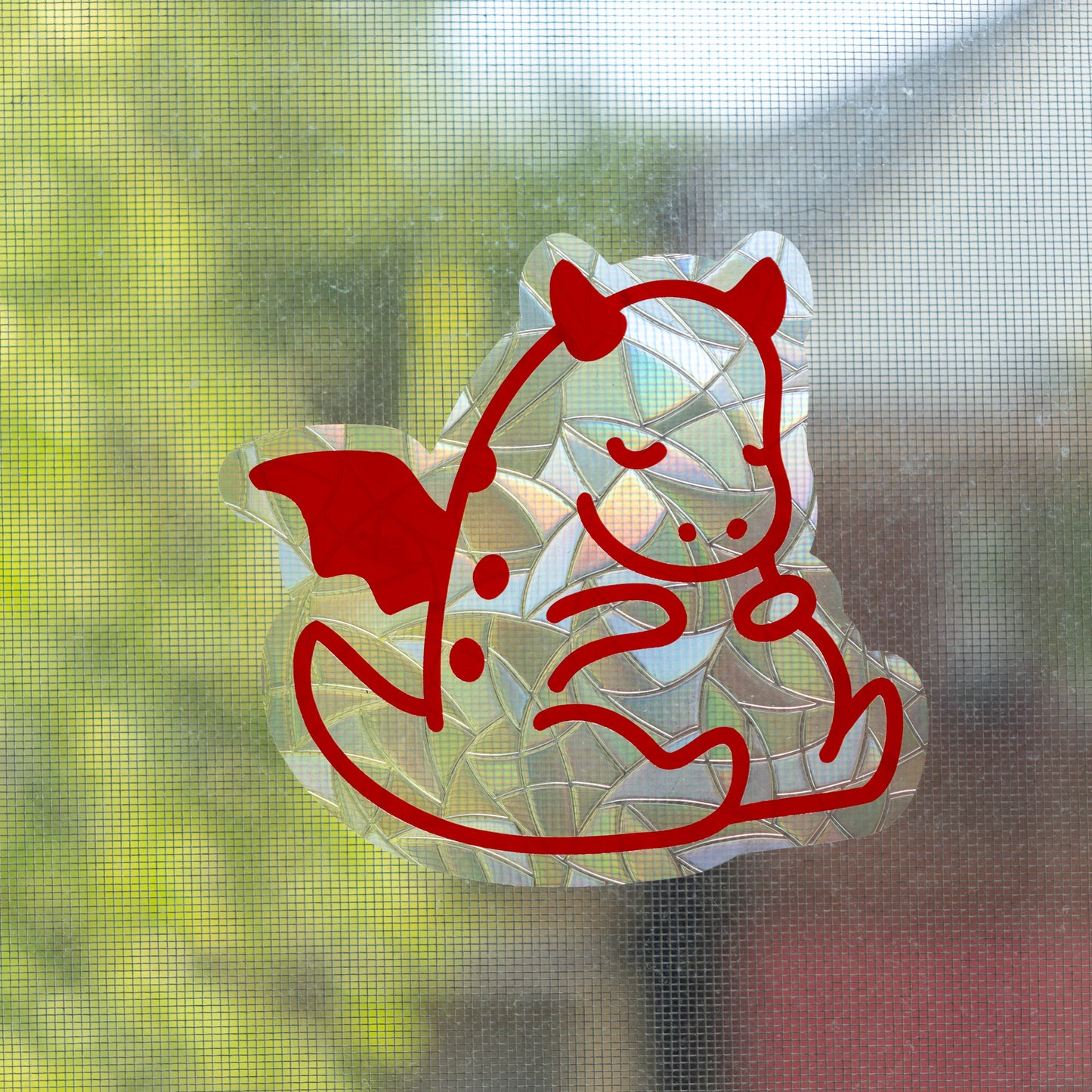 Red Dragon Window Cling