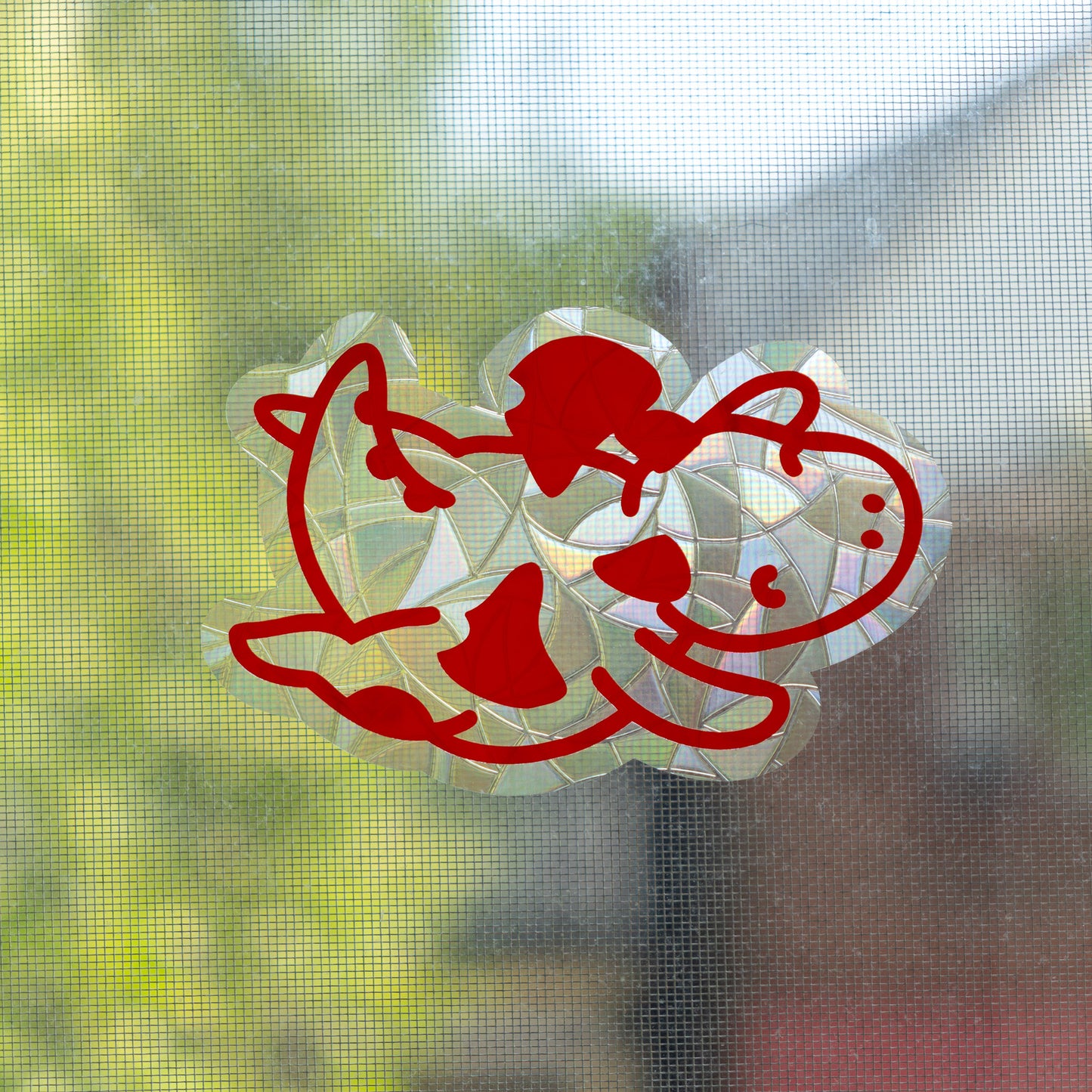 Red Dragon Window Cling