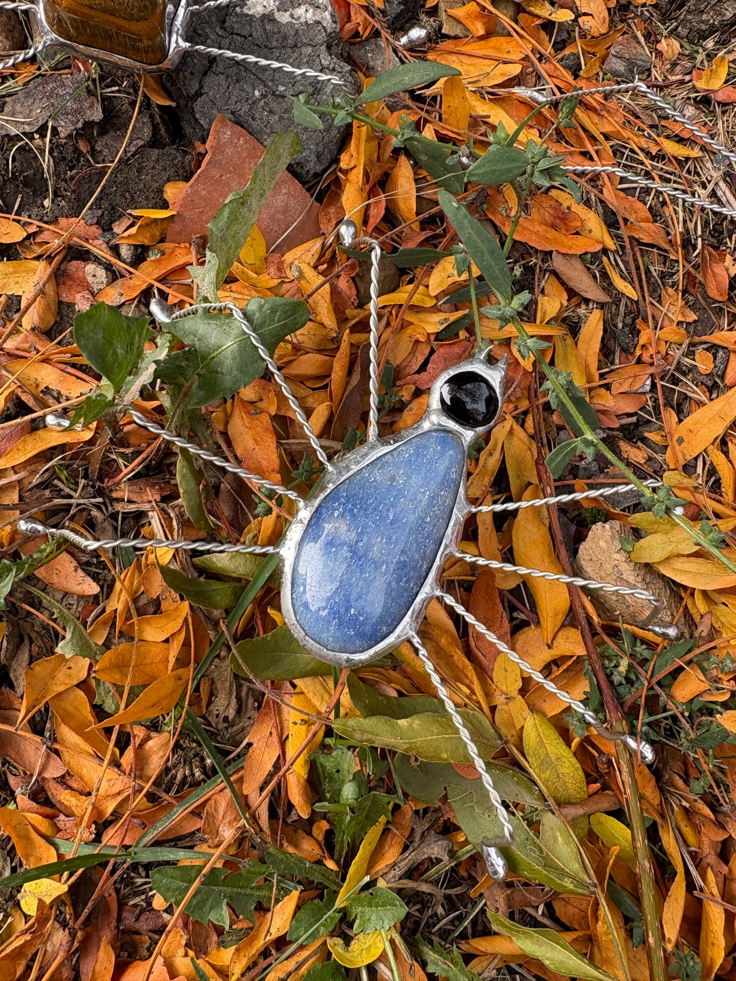Stained Glass Spiders