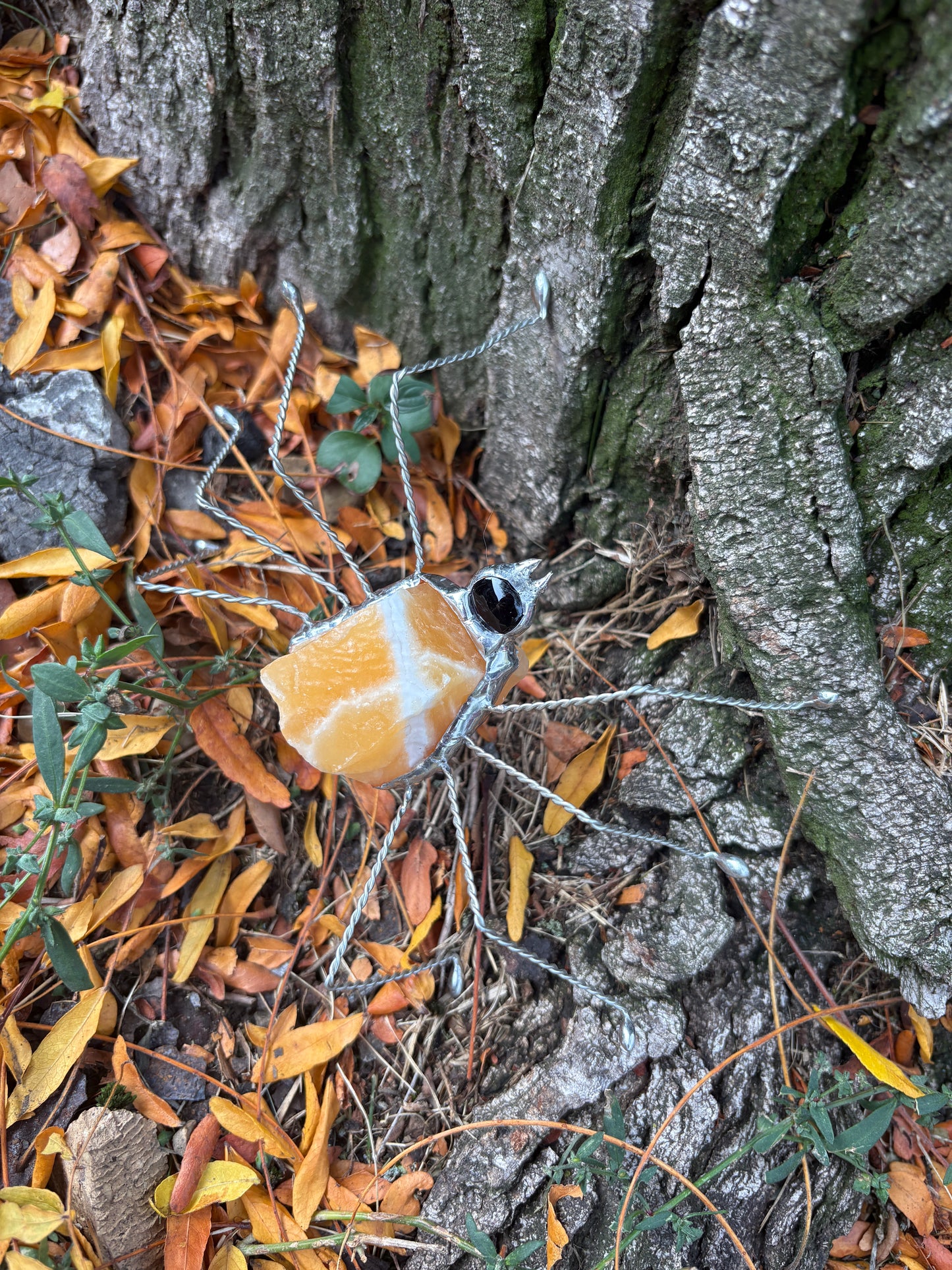 Stained Glass Spiders