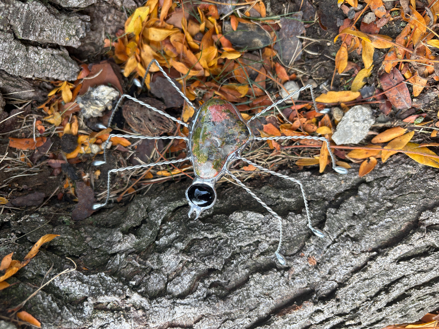 Stained Glass Spiders