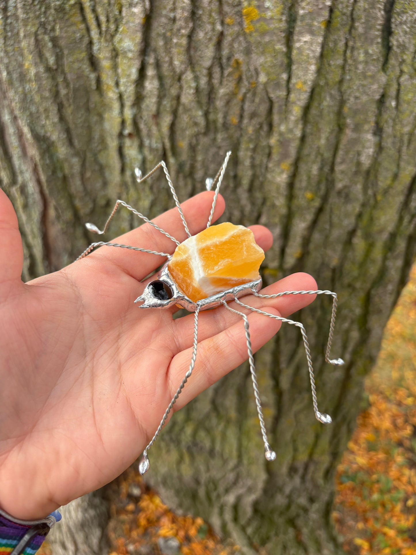 Stained Glass Spiders