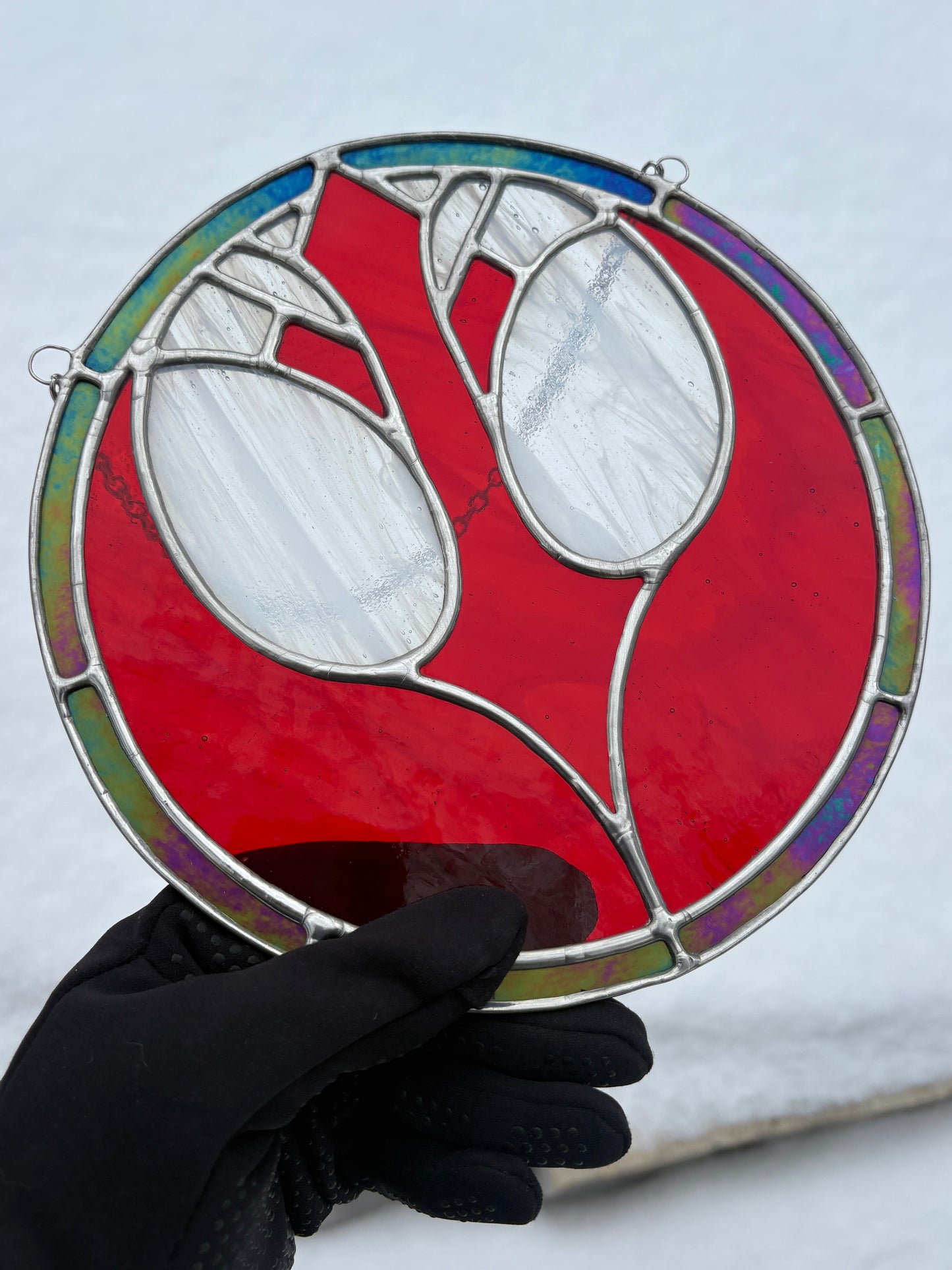 Rebellion Stained Glass Suncatcher