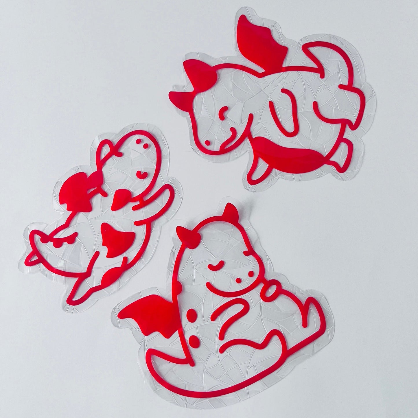 Red Dragon Window Cling