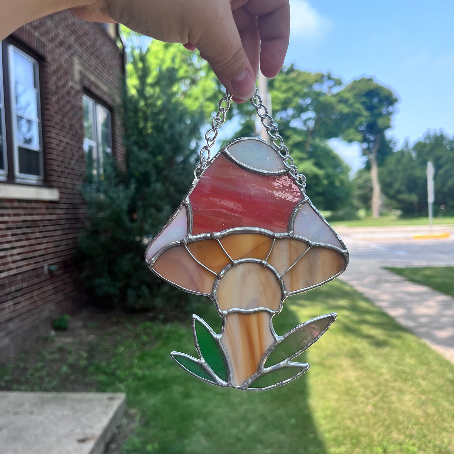 Mushroom Stained Glass