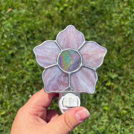 Flower Stained Glass Nightlight