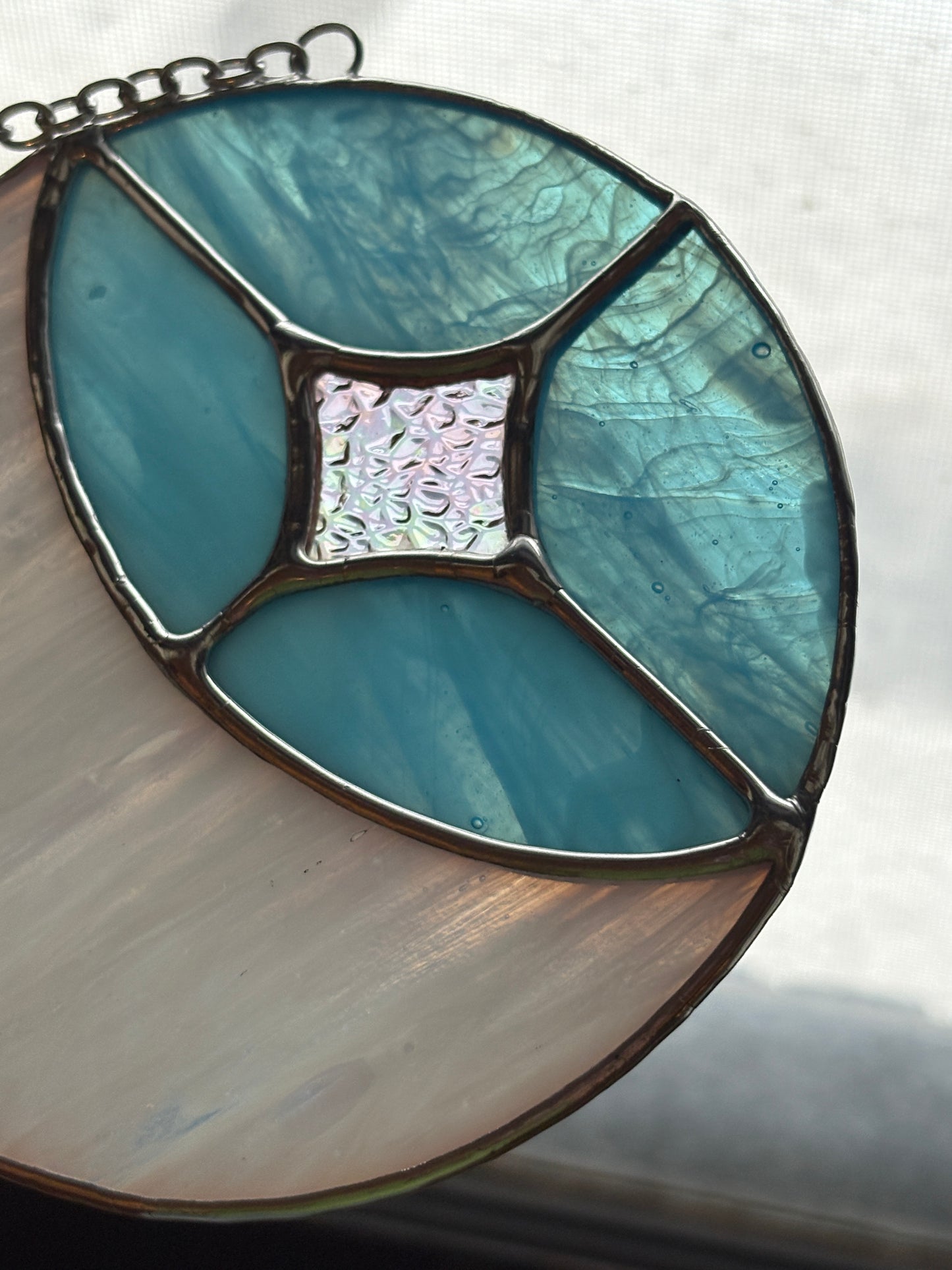 Mini Moon and Star Stained Glass