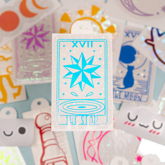 Star Tarot Suncatcher Sticker