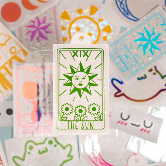 Sun Tarot Suncatcher Sticker